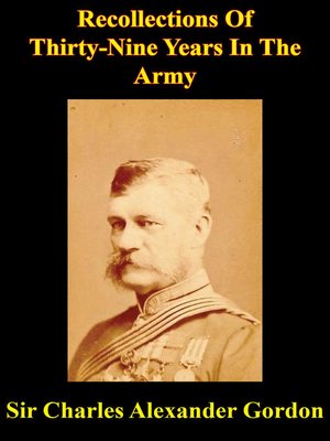 cover image of Recollections of Thirty-Nine Years In the Army